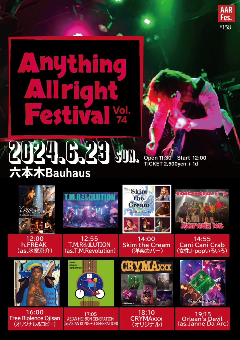 Anything Allright Festival Vol.76