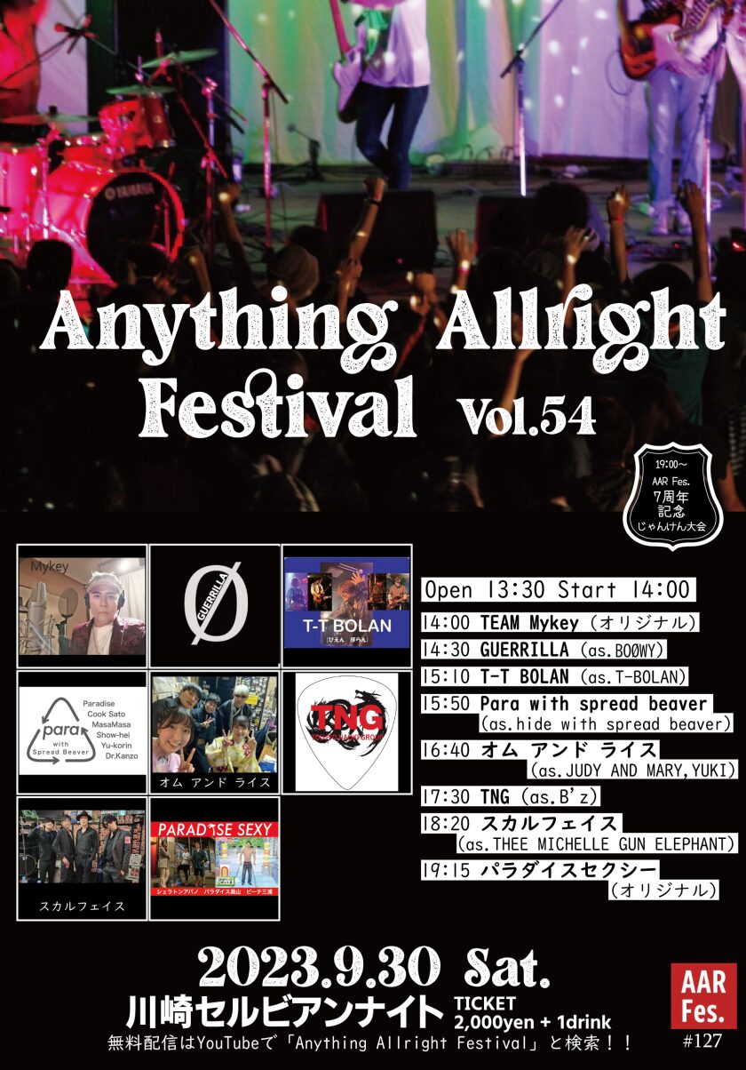 Anything Allright Festival Vol.54