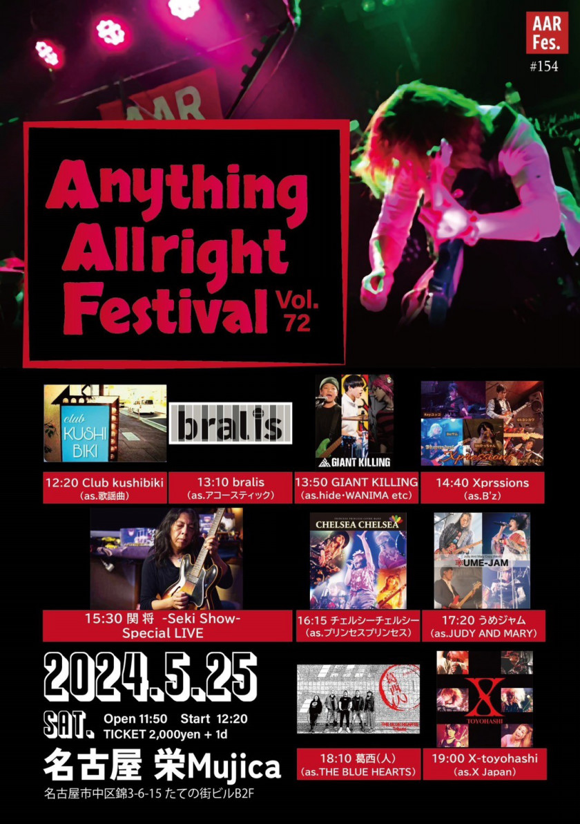 Anything Allright Festival Vol.72